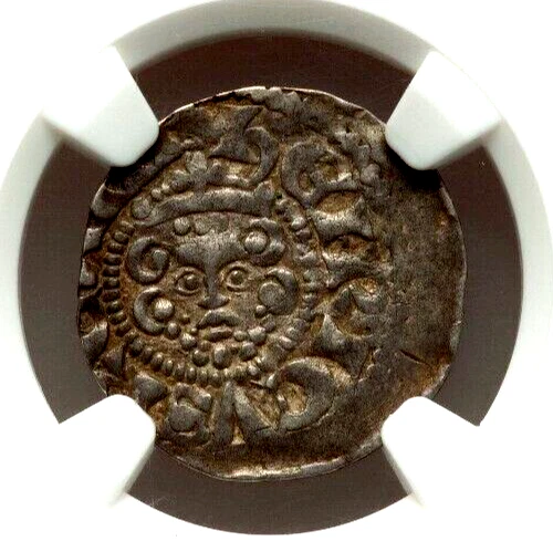 England 1248-50 King Henry III Silver Penny NGC XF40 - Image 2 of 4