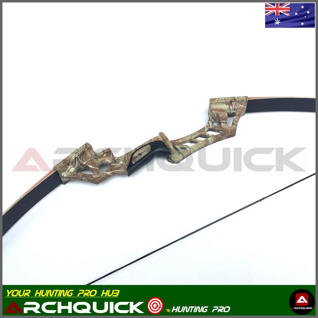 Recurve Bow Q103 Hunting Takedown Target shooting Archery Pro Kit Free