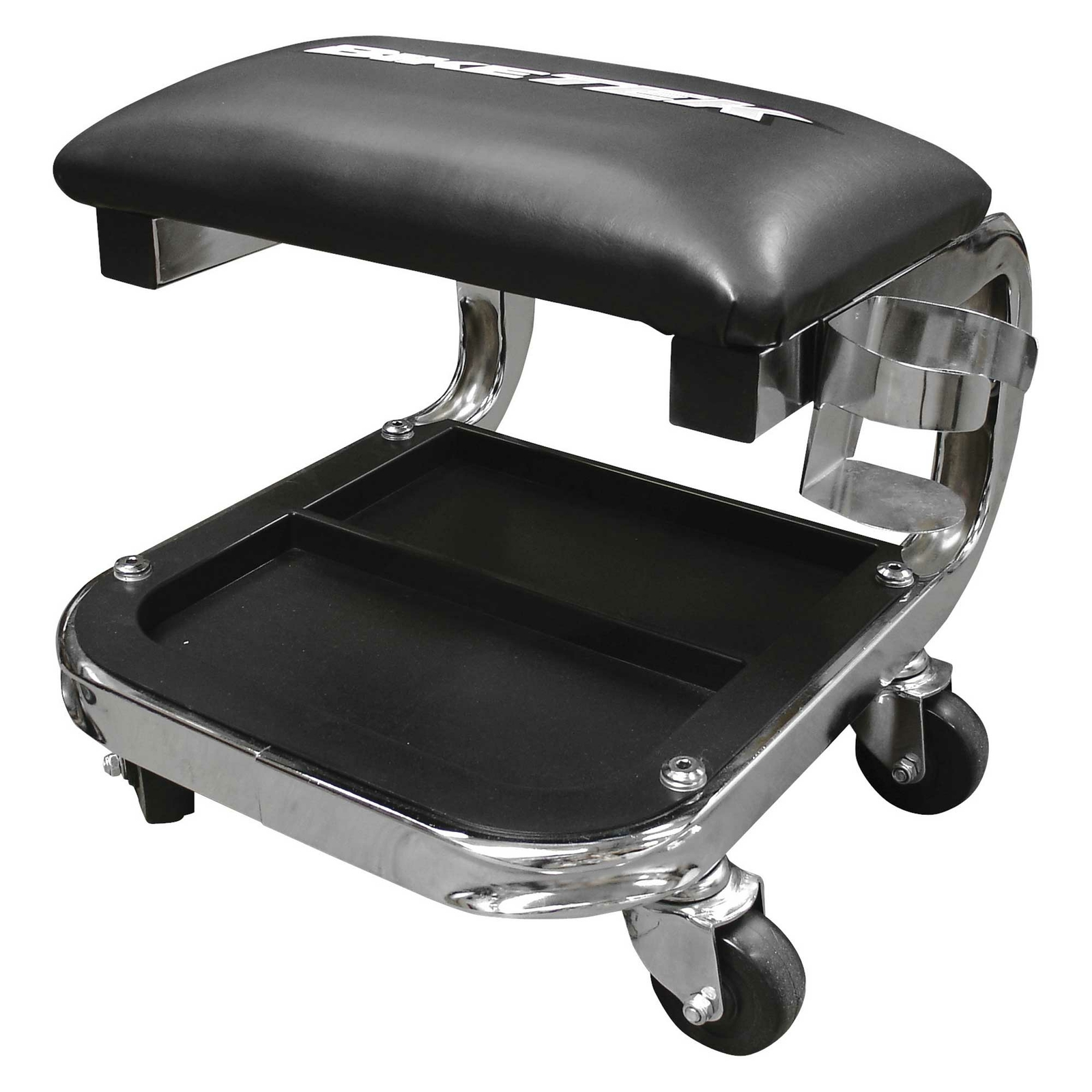 Bike It Garage Mechanic Heavy Duty Creeper Seat C/W Tool Tray For Pit/Garage