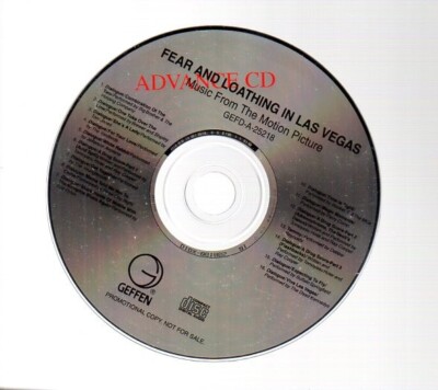 Fear and loathing las vegas プロモCD 【公式通販】