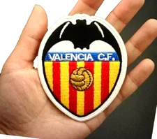 STUNNING VALENCIA C.F. SOCCER/FOOTBALL EMBROIDERED IRON-ON PATCH...