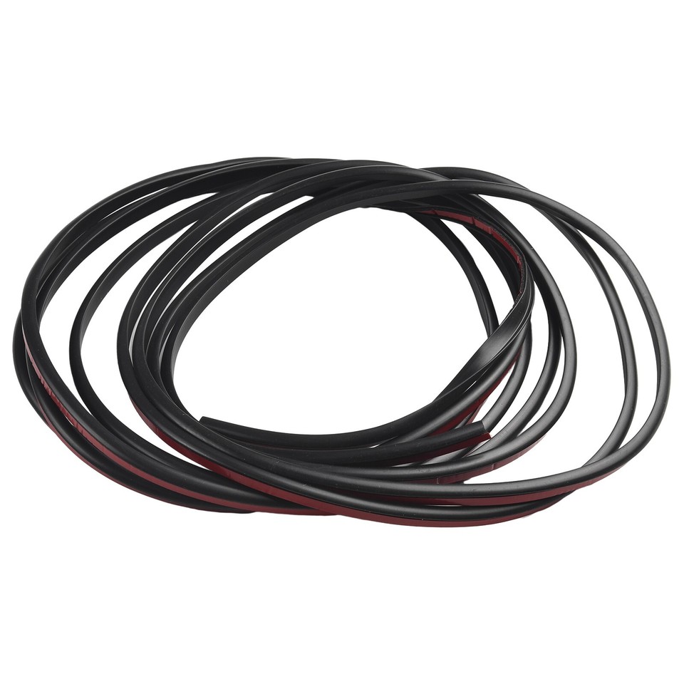 4M TShape Rubber Car Door Seal Strip Hood Trunk Edge Weatherstrip