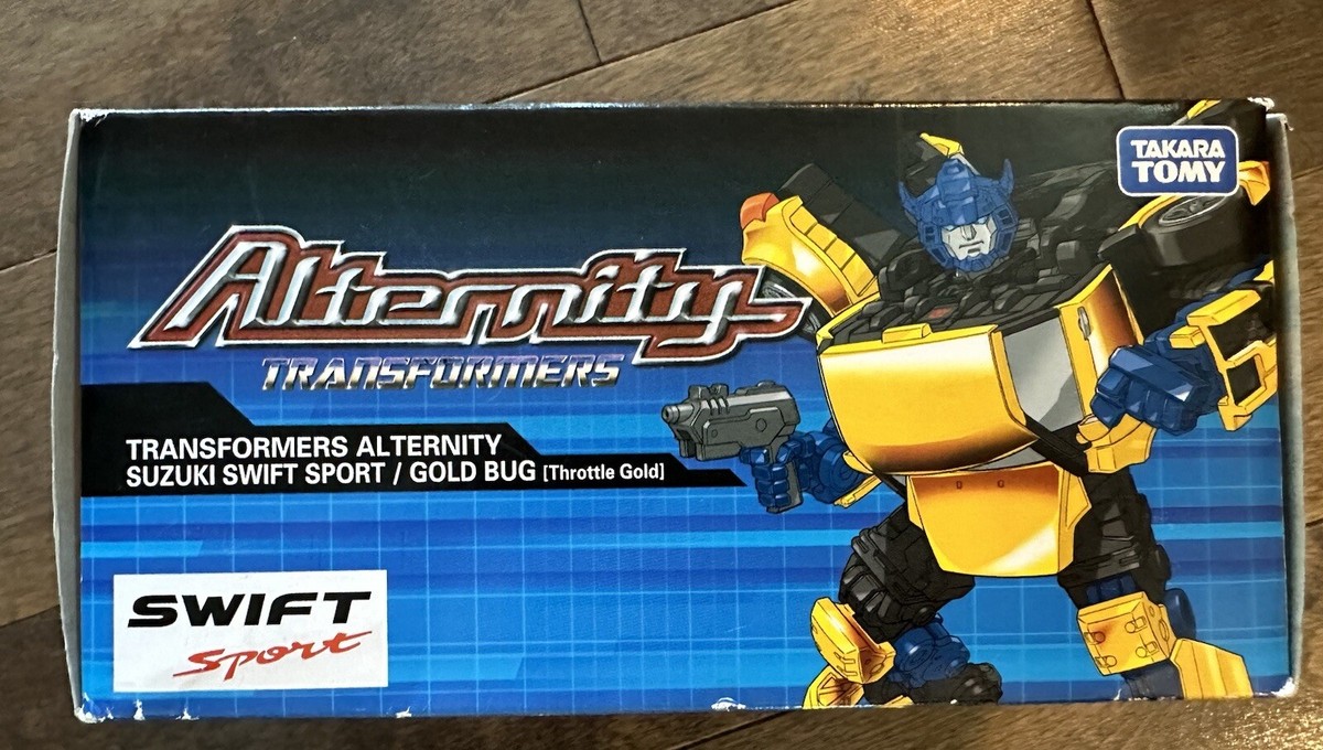Takara Tomy Alternity Transformer A03G Suzuki Swift GOLD BUG