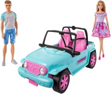 barbie ken dress up and go closet and vehicle set