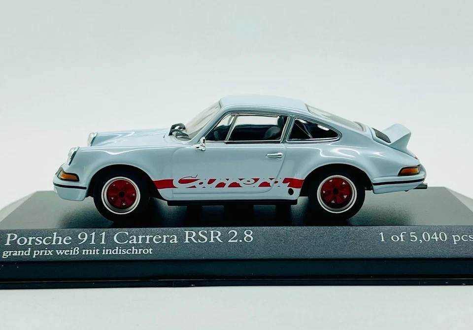 MINICHAMPS 430736900 Porsche Carrera RSR 1973 White 1.43 - Photo 3/4