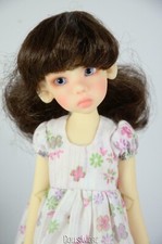 Doll Wig Size 5/6" Dk Brown Fits Vintage and Modern Dolls