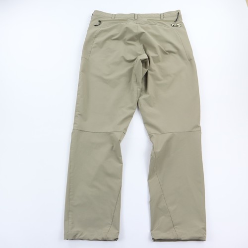 Pantalón elástico Drake Waterfowl Tech 2.0 para hombre 36 x 33 beige caza de peces al aire libre usado en excelente estado - Imagen 2 de 11