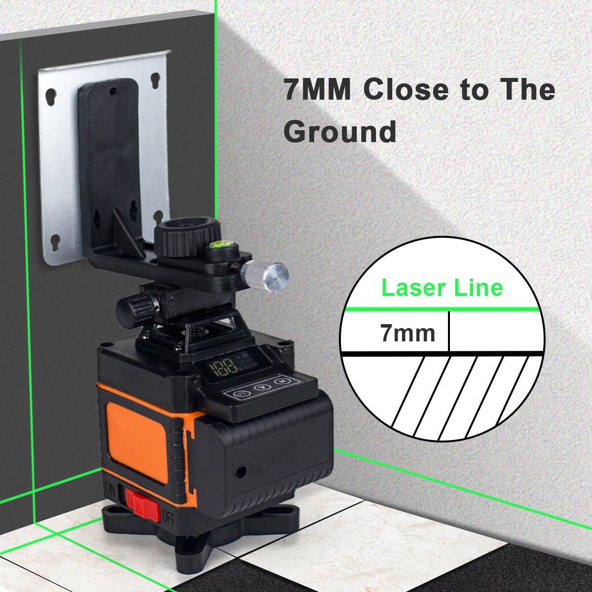 Ziss G43019 4D 360° Self Leveling 16 Line Laser Level Unit for sale