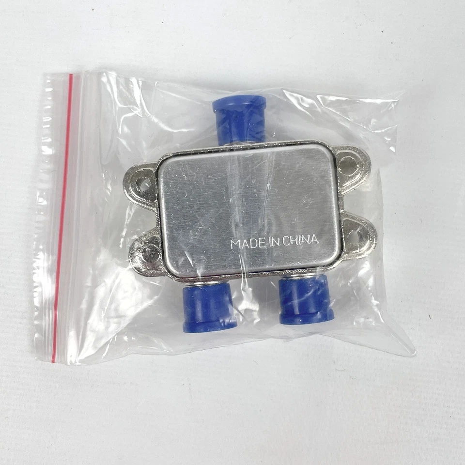 NEW Unbranded 2-way Coaxial Two Way Splitter 5-1000mhz - Image 2 of 3