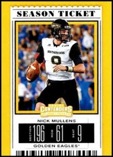 2019 Panini Contenders Draft Football Season Ticket Base Singles-Pick Your Cards