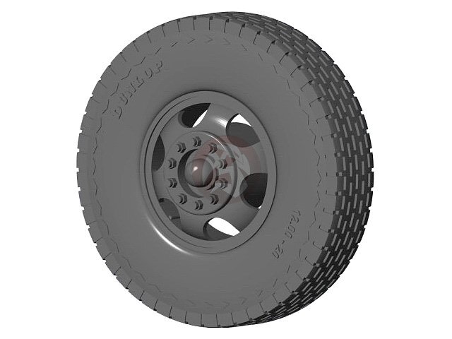 Resicast 1/35 M20 Diamond T 980/981 Front Wheels (Dunlop No.1) (2 wheels) 352482