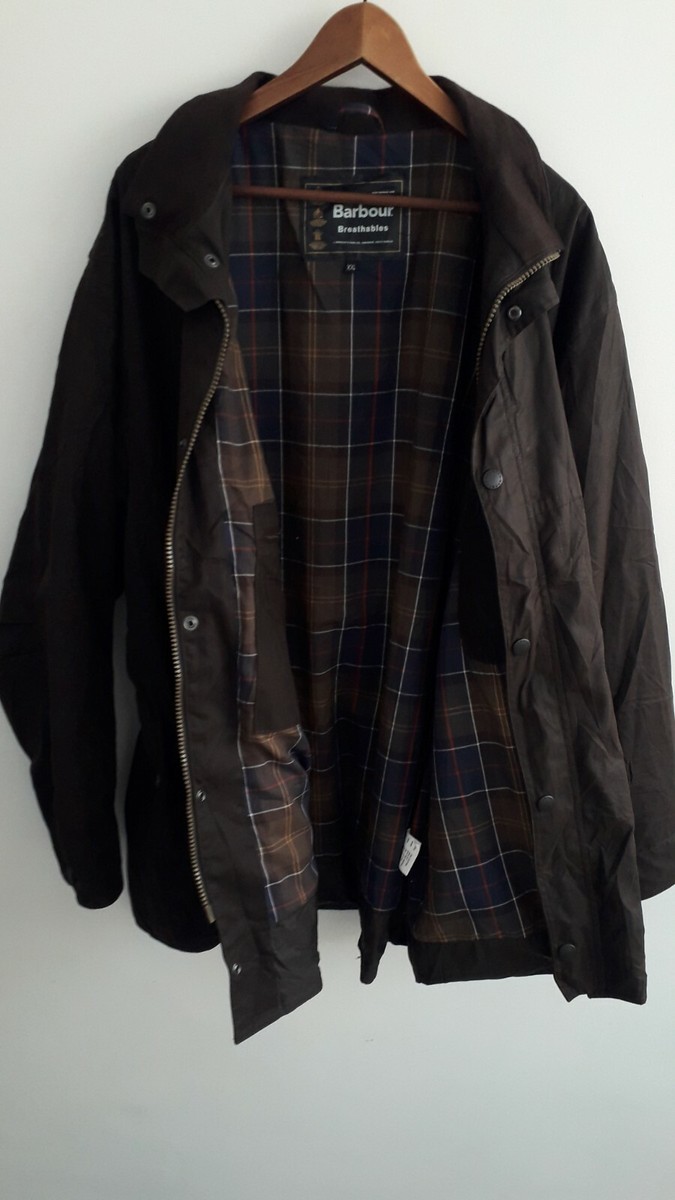barbour A25 breathables jacket duracotton trapper JKT 2XL _ barbour A25 breathables jacket duracotton trapper JKT 2XL _