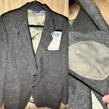 NWOT Pendleton Men  s 42 Long Virgin Wool Blazer Multicolor American Classic