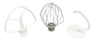 9704329, W10674618, W10672617-KitchenAid Stand Mixer 4.5 Qt 3-Pc K45 Attachments