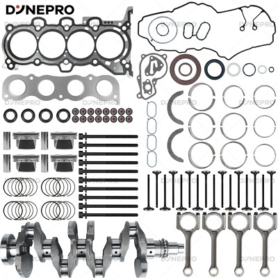 G4NC 2.0L GDI NU Engine Overhaul Rebuild Kit w/ Crankshaft Rods Fit Hyundai KIA