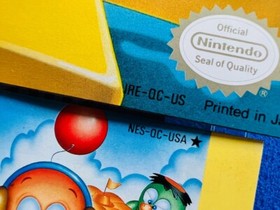 Kickle Cubicle NES Nintendo Caja Manual CIB Completo + Promo Inserto P&Oacute;STER