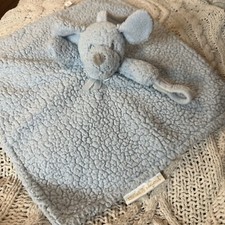 Blankets Beyond Baby Blue Sherpa Puppy Dog Lovely, Security Blanket