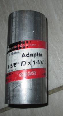 NICKSON 17536 EXHAUST PIPE ADAPTER 1 5/8'' ID x 1 3/4'' OD *BRAND NEW*