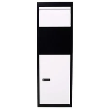 Package Delivery Box, Galvanized Steel w/Code Lock & Mounting Hardware