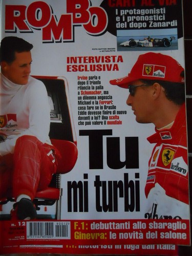 ROMBO 12 1999 Michael Schumacher Eddie Irvine - Test BMW 323 Ci BMW 328 Ci