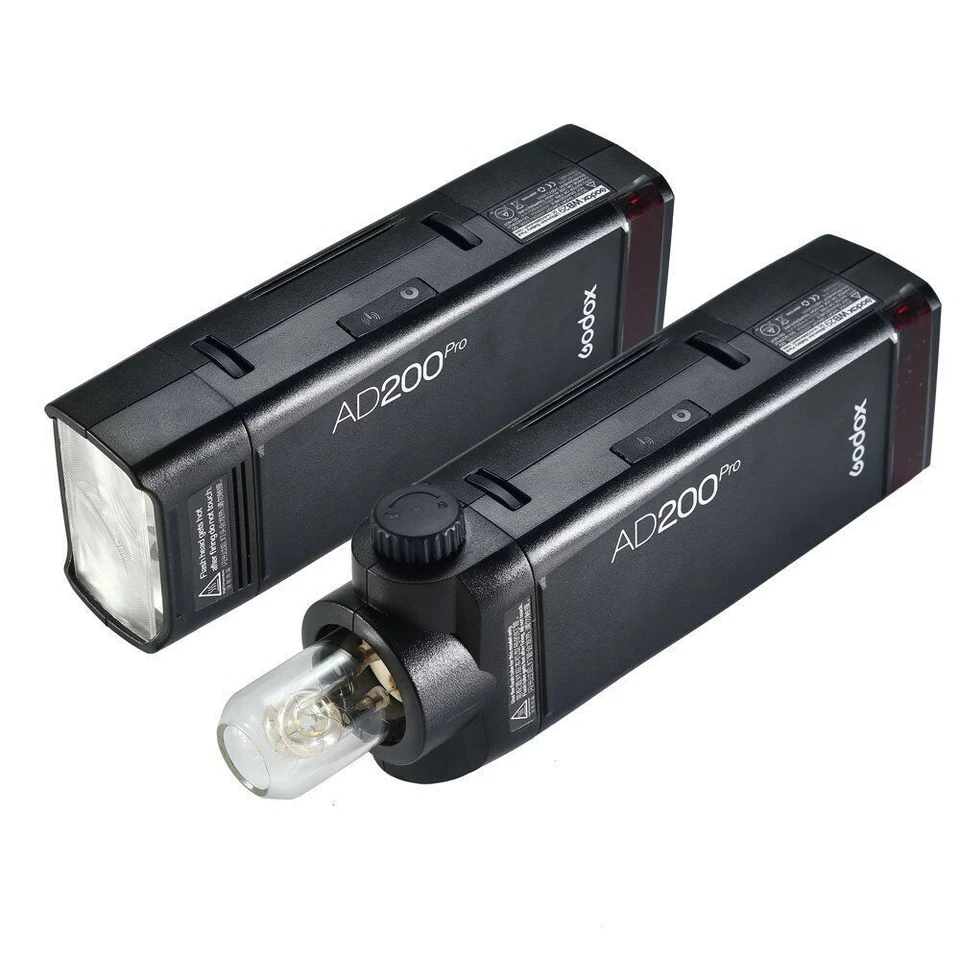 US GODOX AD200Pro 2.4G TTL HSS Speedlite Flash+Xpro Trigger For Canon Sony Nikon - Image 2 of 4