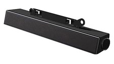 DELL BLACK FLAT PANEL SPEAKER BAR 0C730C NEW IN BOX SCHOOL SURPLUS