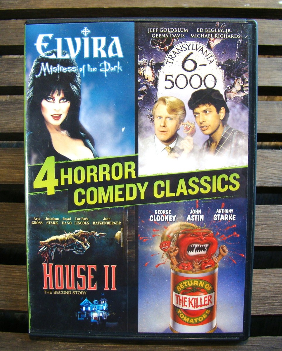 Terror  Overkill DVD 限定版 ドイツ盤 4 Horror Comedy Classics ~2 DVDs 2012~ Elvira Transylvania House