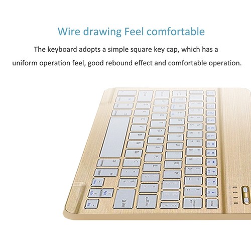 Universal 10" Backlit Wireless Keyboard&Mouse for Apple iPad 9.7"-12.9" Tablet - Picture 14 of 30
