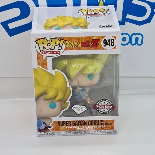 Dragon Ball Z - Super Saiyan Goku with Kamehameha Diamond Glitter Funko Pop #948