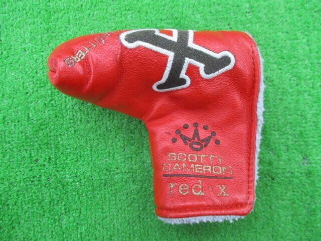 Scotty Cameron Red X 1st RUN OF 500 パター SCOTTY CAMERON RED X3 FIRST OF 500 34in Putter RH With Head Cover