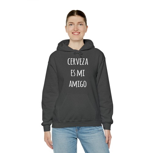 Cerveza Es Mi Amigo Graphic Hoodie, Sizes S-5XL - Picture 34 of 64