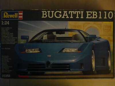 Model car 1/24 REVELL ref 07353 Bugatti EB 110