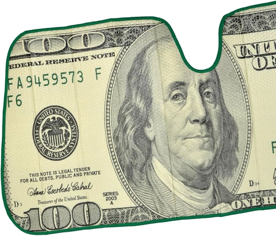 For Mazda New Large 57x27 USD Car Windshield Popups Sunshade Bundle