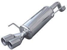 terminale 80mm INOXCAR ABARTH GRANDE PUNTO 1.4 T-JET 155CV 2007--