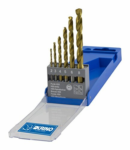 Set 6 Punte Krino 1170204: Eccellenza nel Taglio Metalli HSS-G TiN