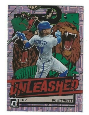 2021 Donruss Unleashed Vector Bo Bichette