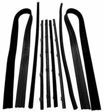 Glass Run Window Channel Sweep Belt Kit For 67-72 Chevy Gmc Pickup Blazer