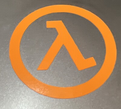 Half-Life Inspired Lambda Symbol 3 Inches