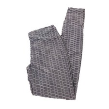 Womens Size S High Waist Yoga Pants Tights Scrunch Butt Lift Grey