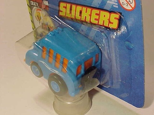 2 Zoll Schulbus Maisto Kunststoff Abenteuerräder Slickers Zurückziehen und Gehen 2015 - Bild 3 von 5