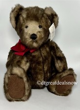Bombay Company Danny Russ Berrie Brown Gray Teddy Bear Plush Stuffed Animal 12  