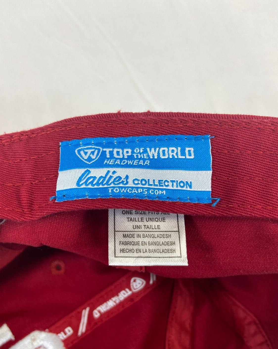 Womens OSU Oklahoma State Baseball Cap Buckleback… - image 9