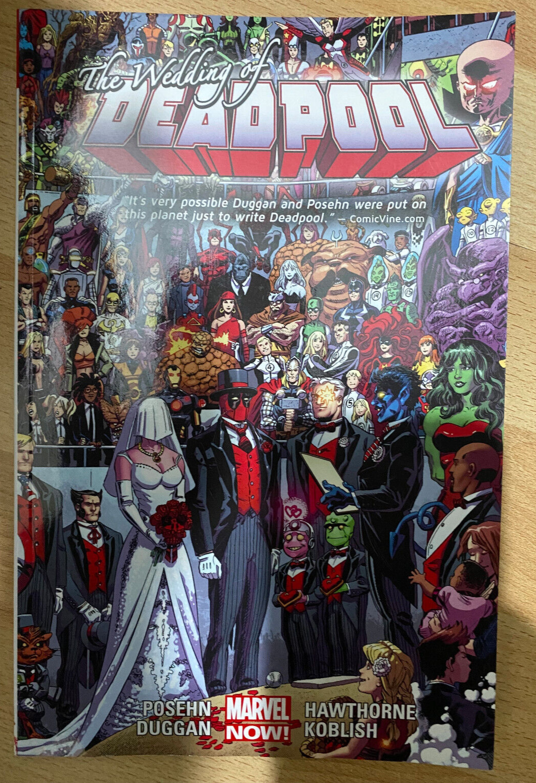 Wedding of Deadpool Paperback TPB Graphic Novel Marvel Comics Posehn Duggan