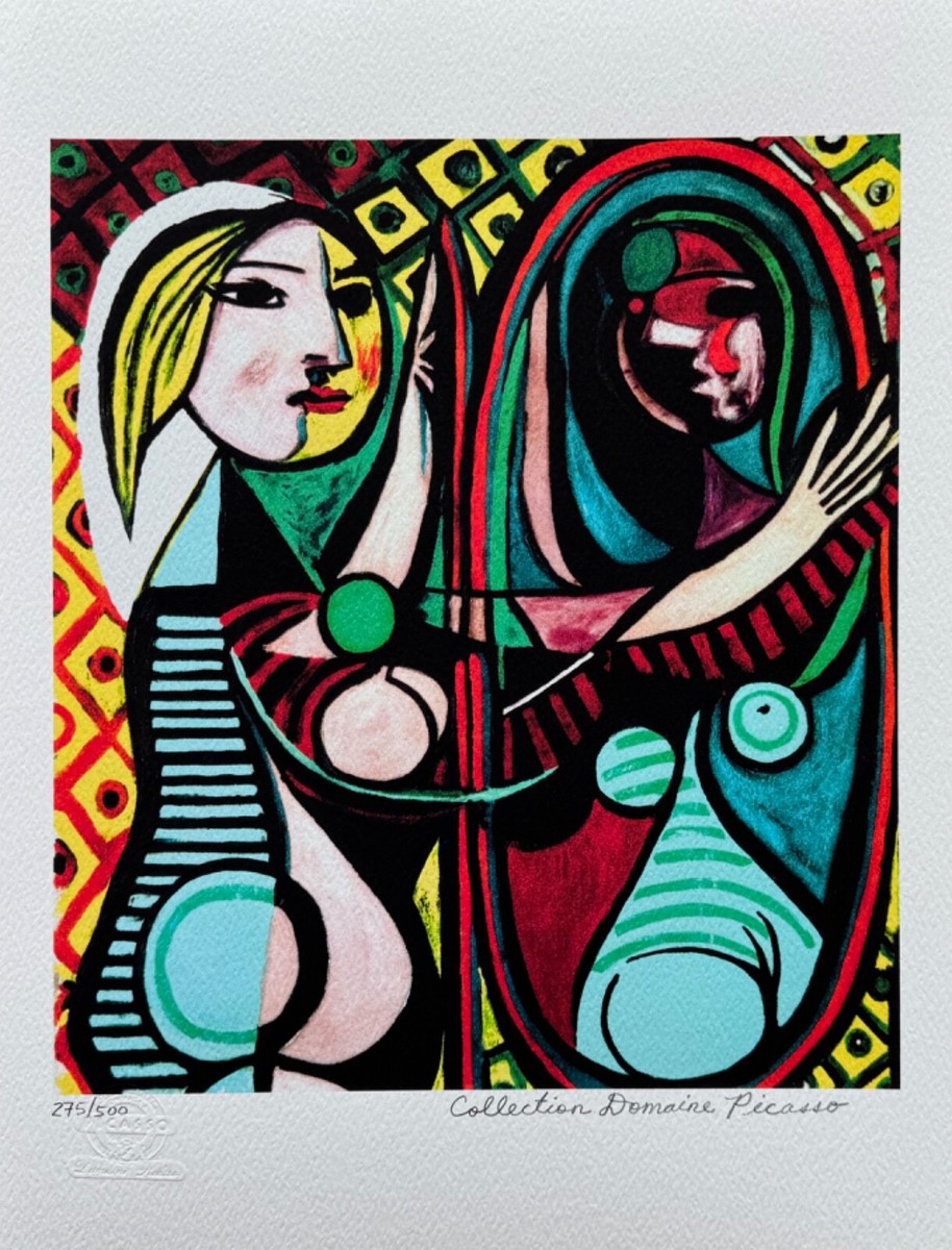Pablo Picasso GIRL BEFORE A MIRROR Estate Signed & Numbered Giclee