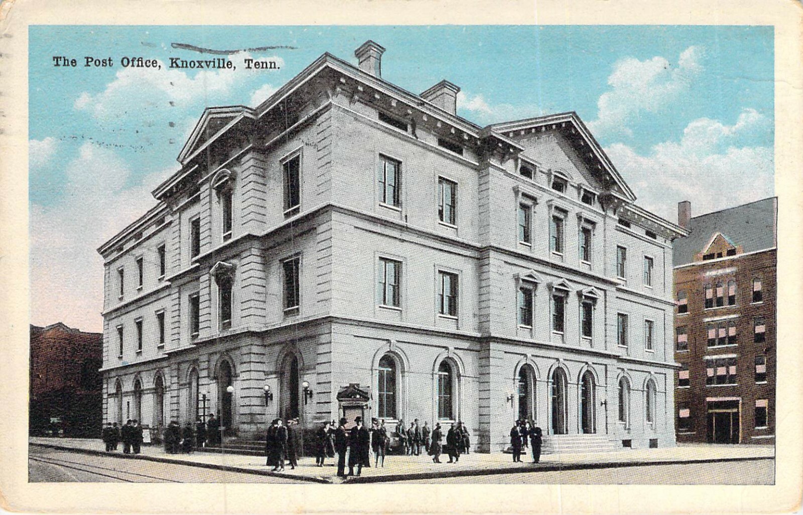 The Post Office, Knoxville, Tn., Posted 1919 eBay