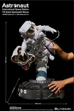 Blitzway, Astronaut, Int. Space Station (ISS), Spacewalk Statue, quarter scale