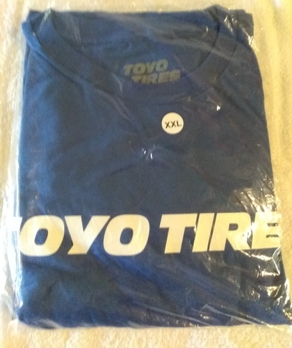 NEU VERSIEGELT Toyo Tires Performance T-Shirt Herren XXL