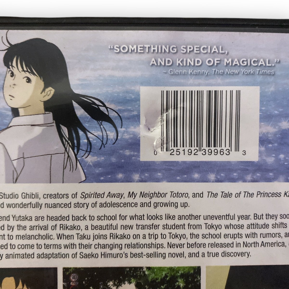 Ocean Waves [DVD] Studio Ghibli G-Kids Tomo Mochizuki