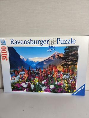 Ravensburger 170616 Puzzle 3000 Pcs Flowery Mountains 48''x32'' Michael Wheatley