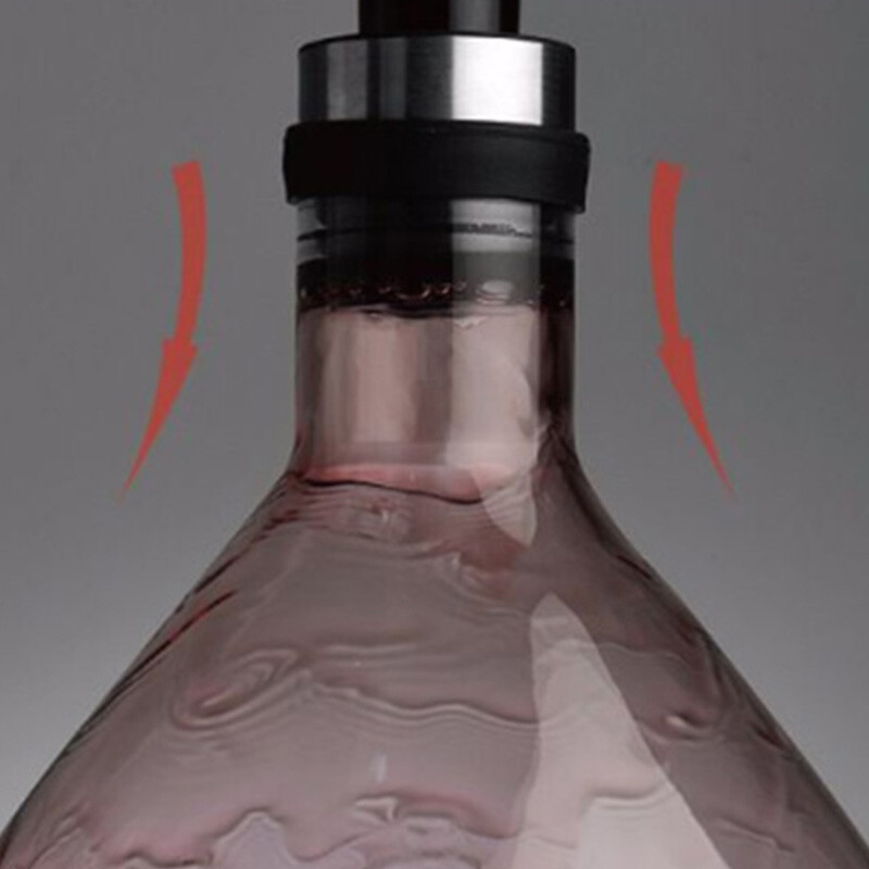 3Xanter, Wine Breathing Carafe, Home Wine Dispenser, Red Wine Mouth